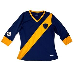 2005 NIKE Club Atletico Boca Juniors CABJ Centennial Home Jersey, Women's Medium